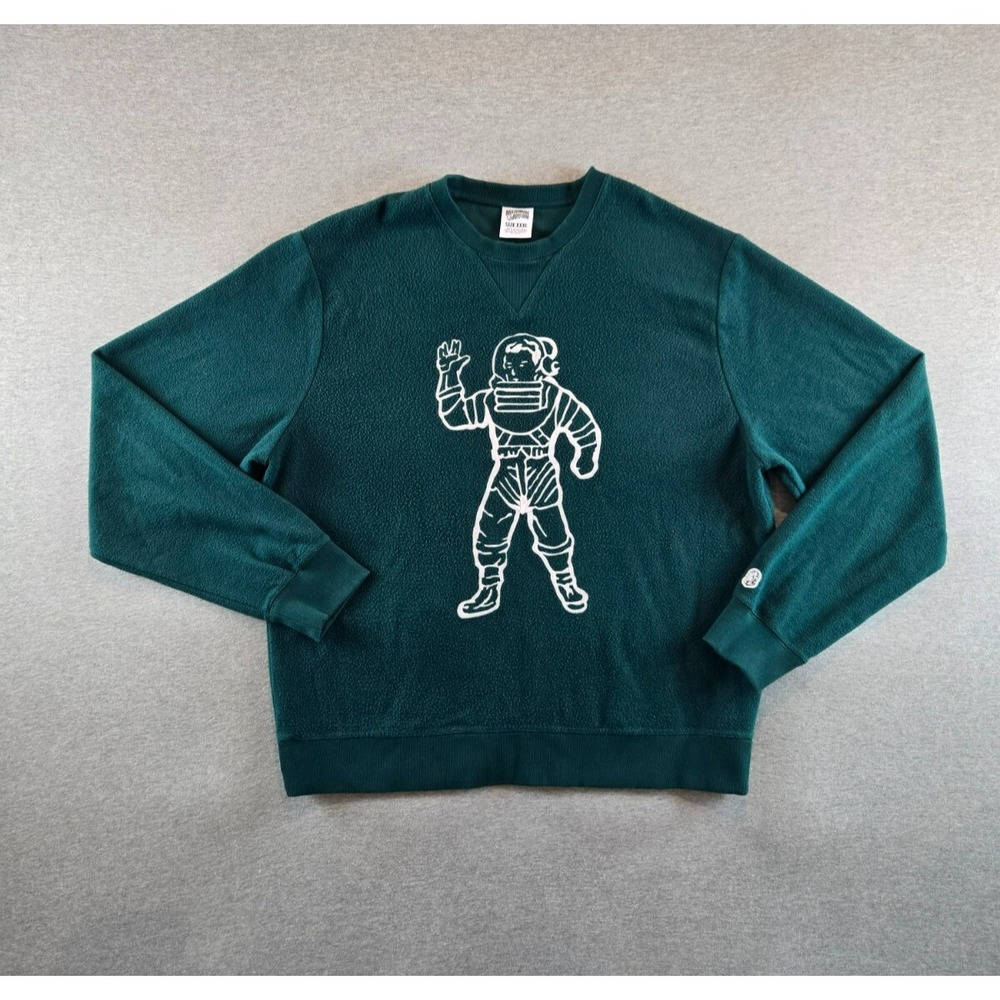 Billionaire Boys Club Sweater  Mens 3XL (Fits 2XL) Green BBC Ice Cream Astronaut